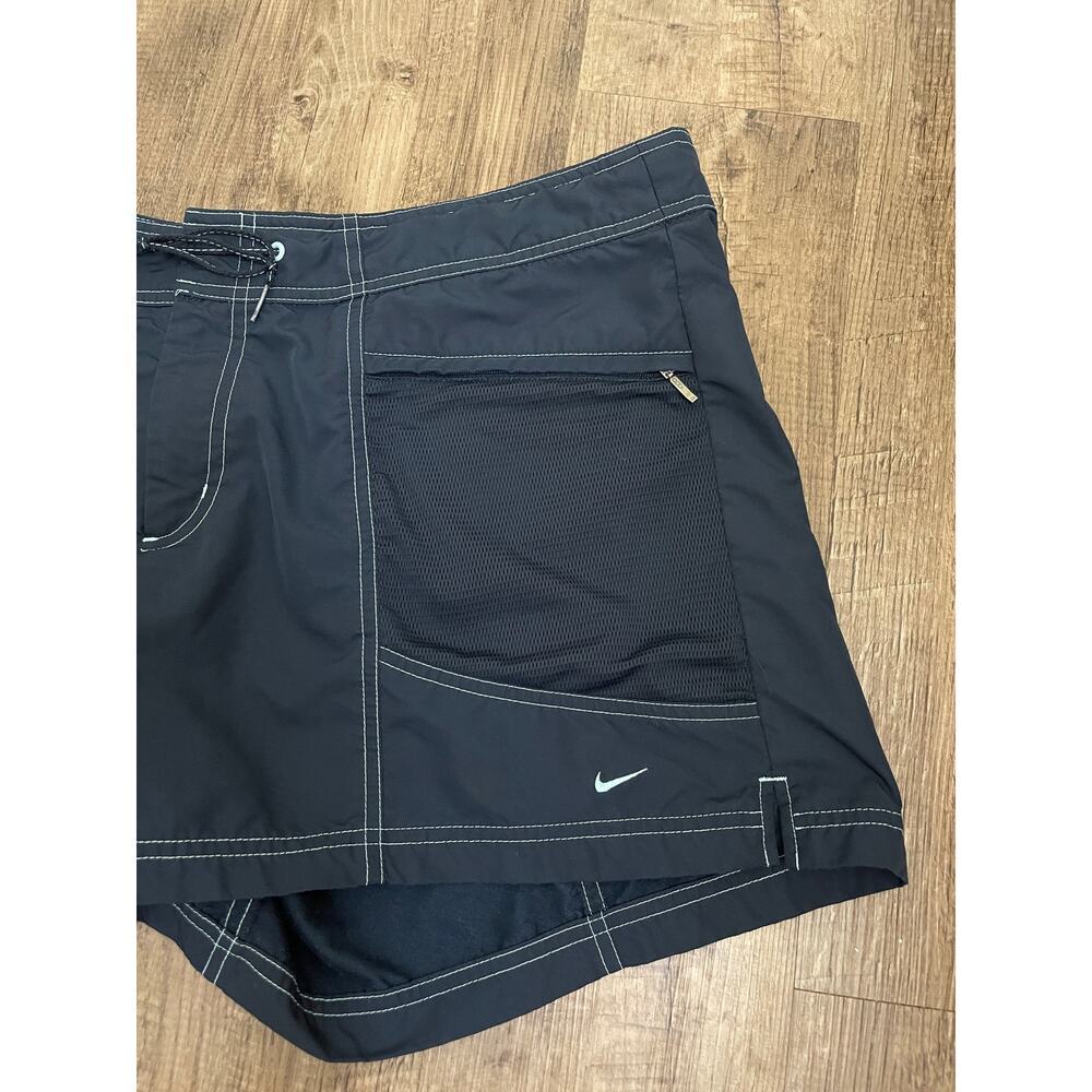 Nike Dark Blue Women's Athletic Shorts - Picture 3 of 6
